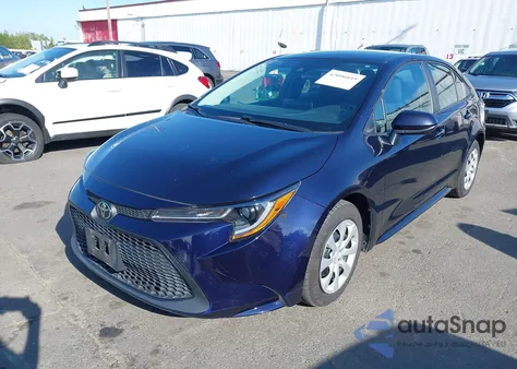 2021 Toyota Corolla Le из США, поврежденный, VIN 5YFEPMAE4MP210485